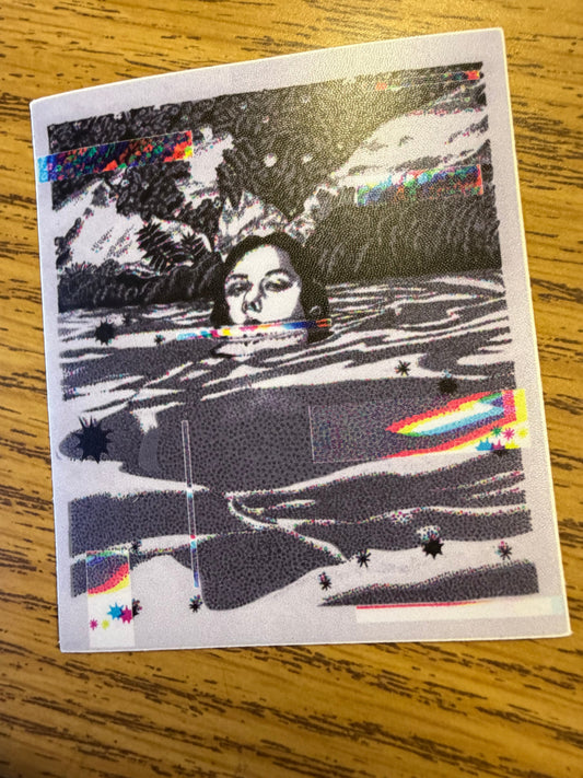 Head Above Water Sticker