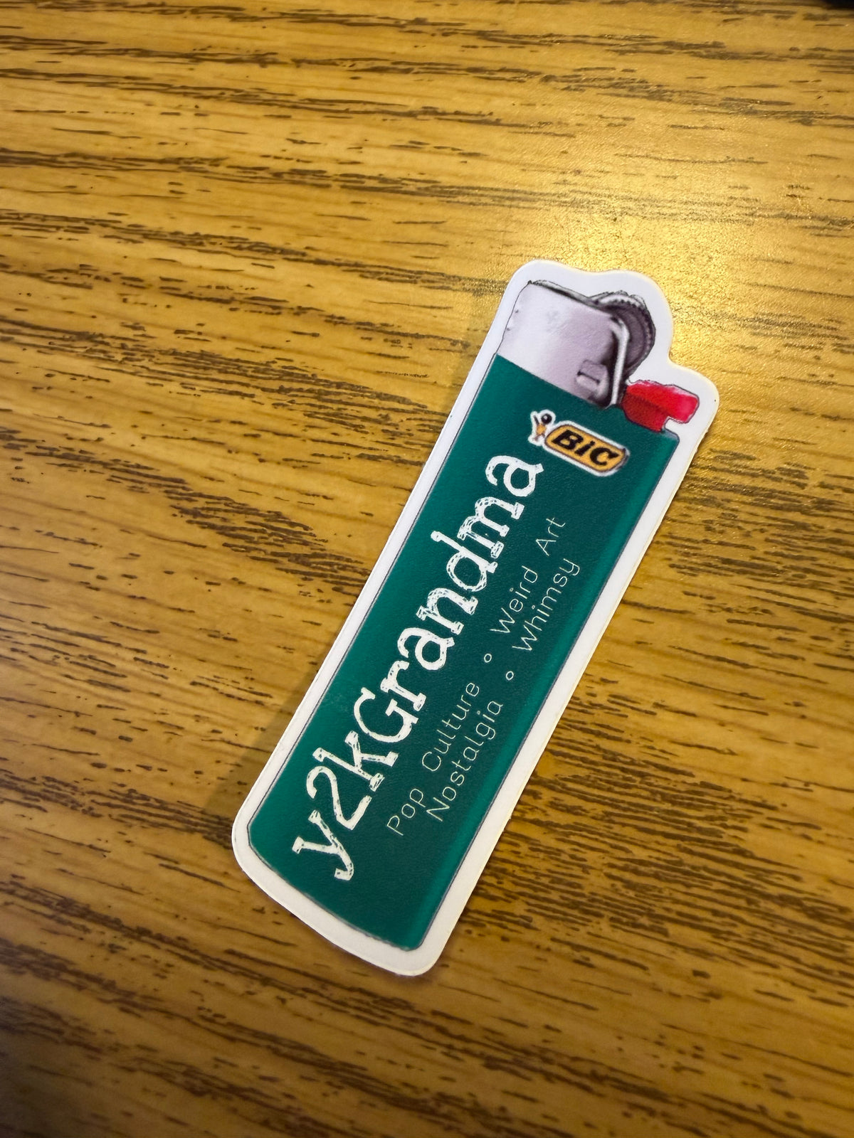 Lighter Sticker
