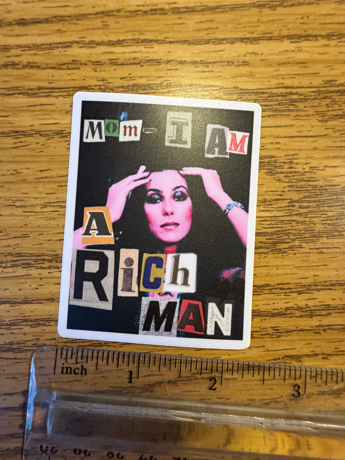 Rich Man Sticker