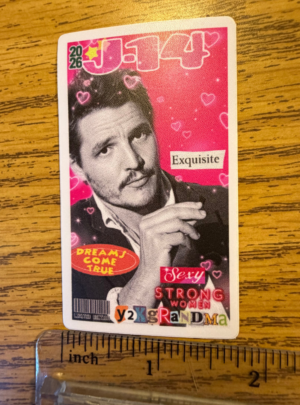 Pedro Magazine Collage Sticker