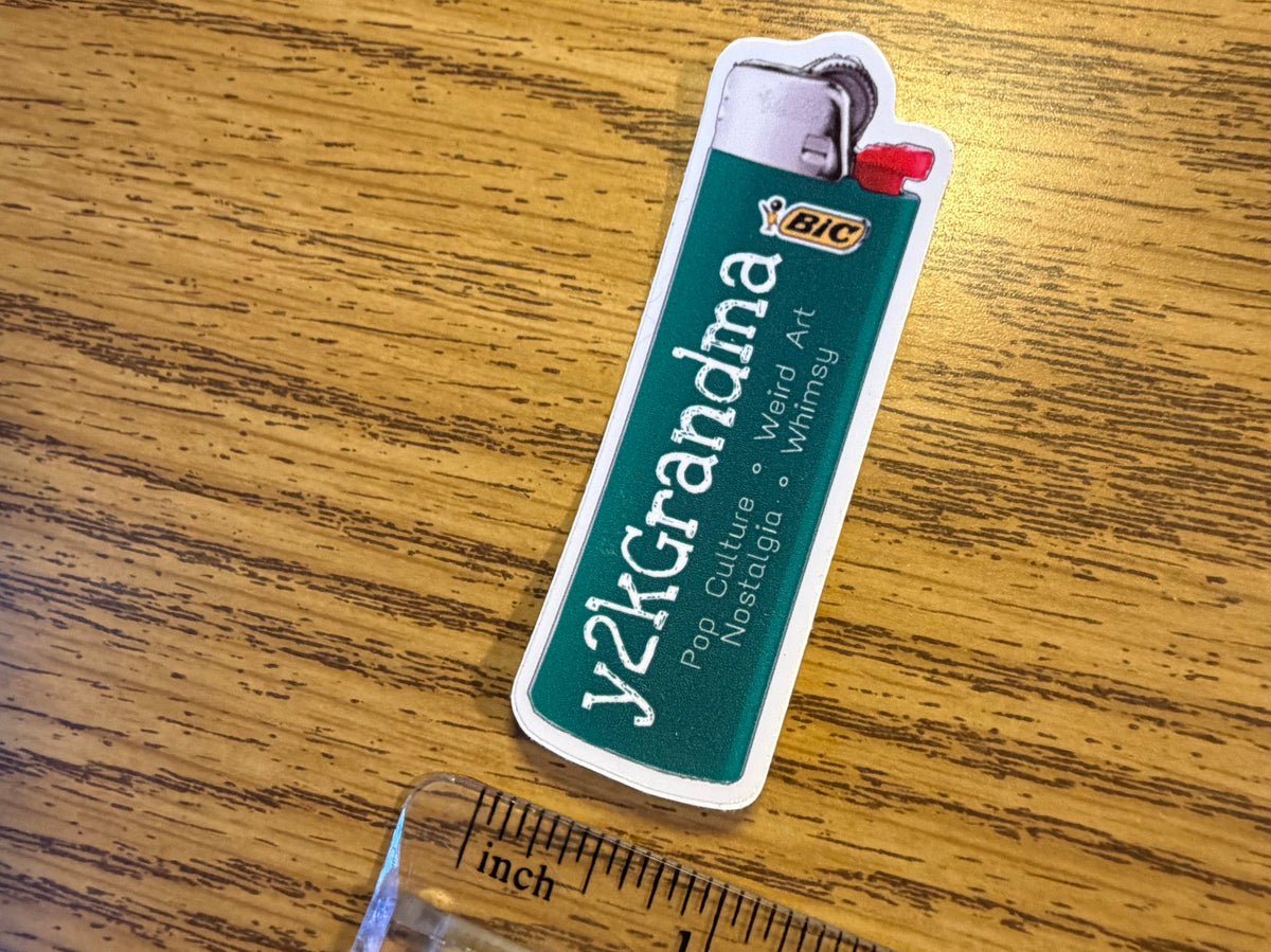 Lighter Sticker