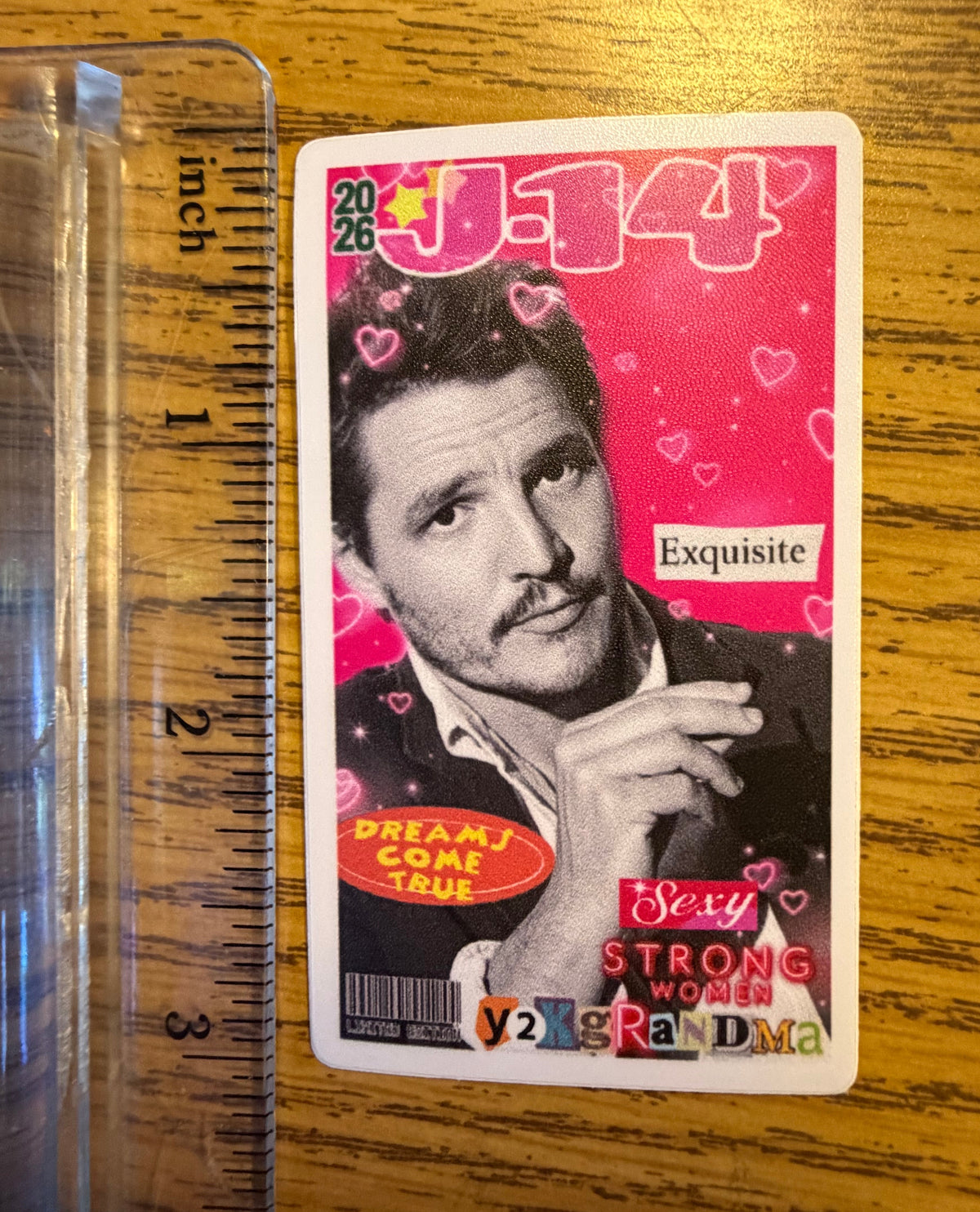 Pedro Magazine Collage Sticker