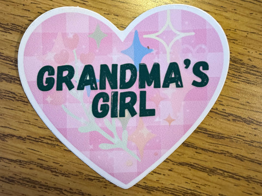 Grandma’s Girl Sticker