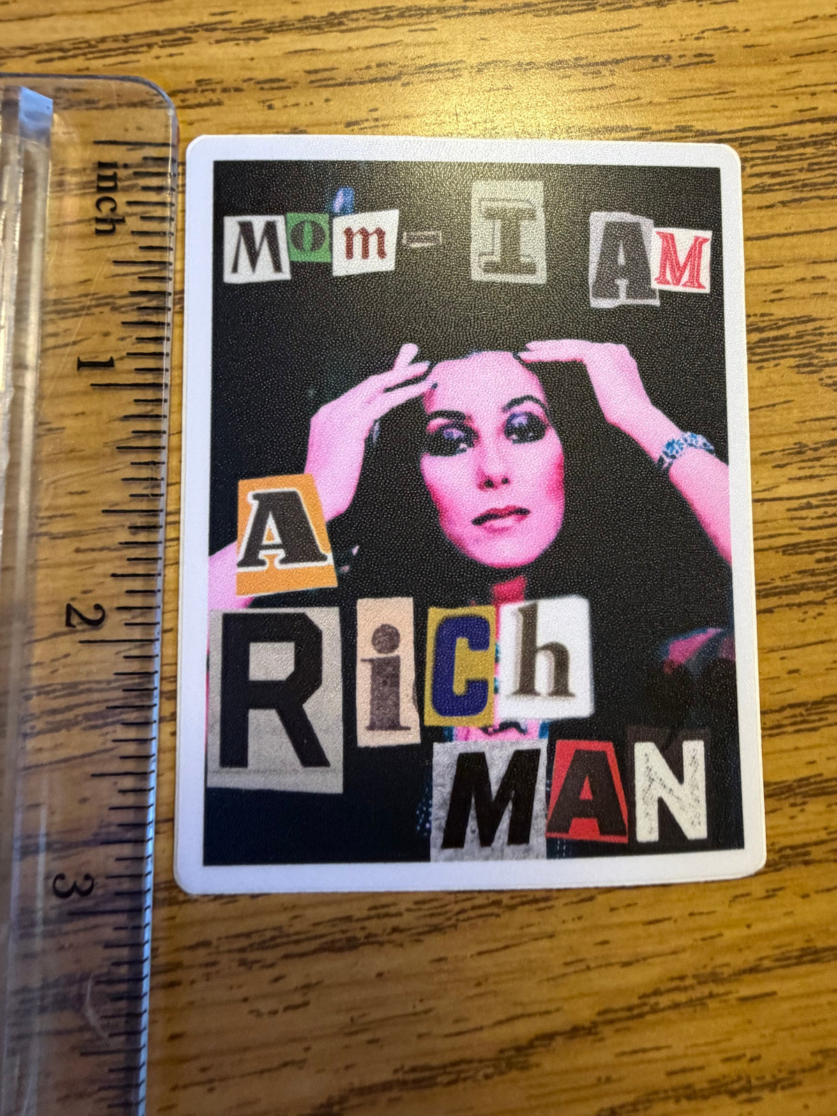 Rich Man Sticker