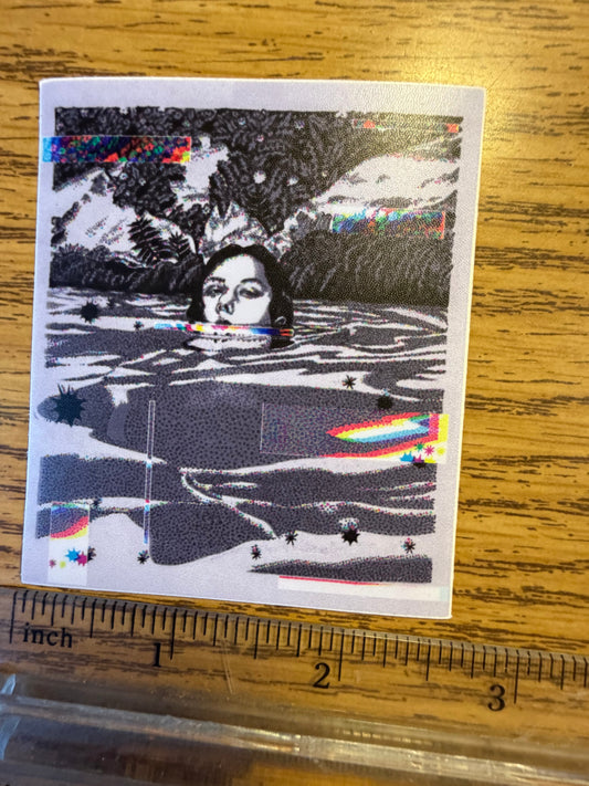 Head Above Water Sticker