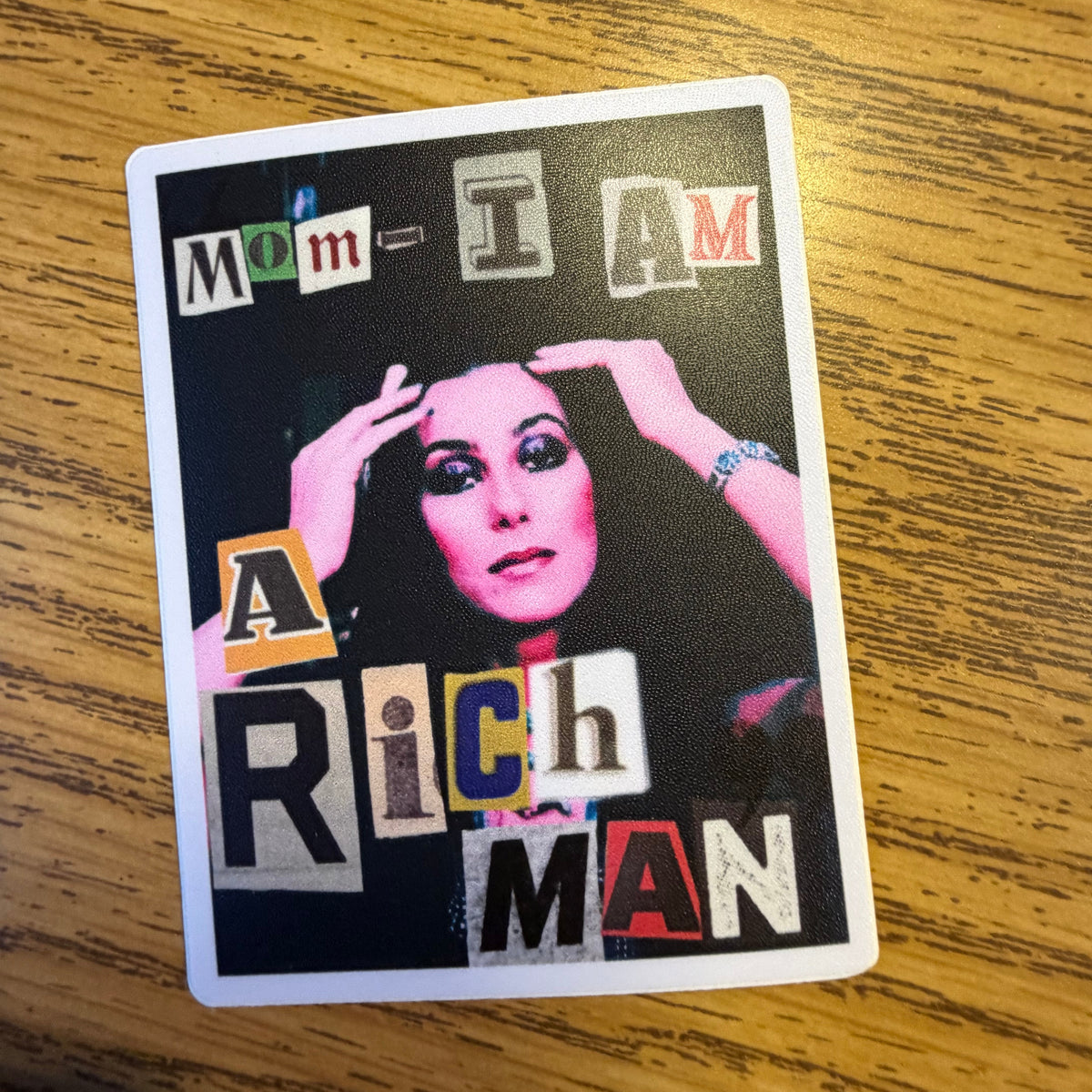 Rich Man Sticker
