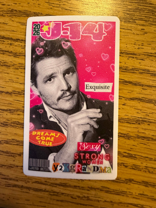 Pedro Magazine Collage Sticker