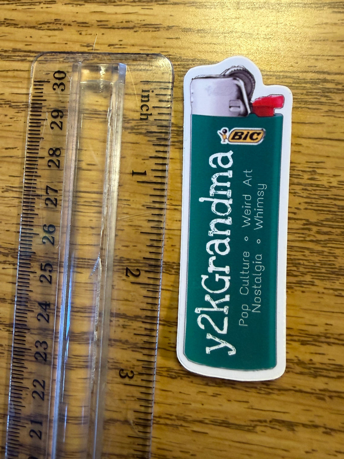 Lighter Sticker